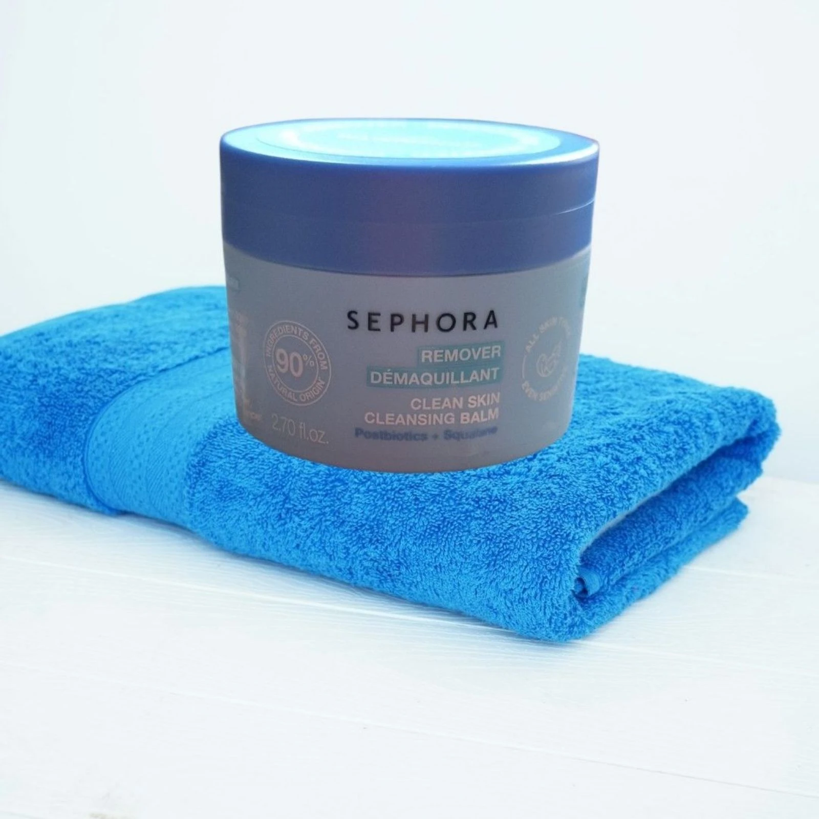 Baume démaquillant Peau Nette Postbiotiques + Squalane Séphora 🩵
